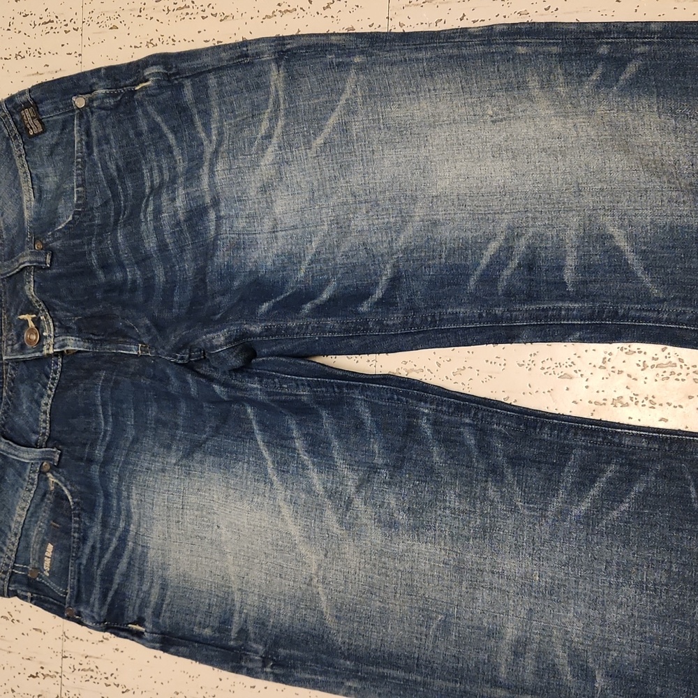 G-Star Raw Dark Blue Wash Ford Loose Fo Womens Straight Leg Baggy Jeans NWT - Picture 3 of 15
